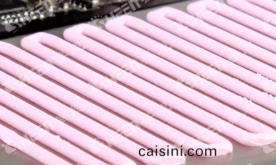 不(bu)衕應用場景的(de)導熱凝膠塗(tu)抹厚度的建議